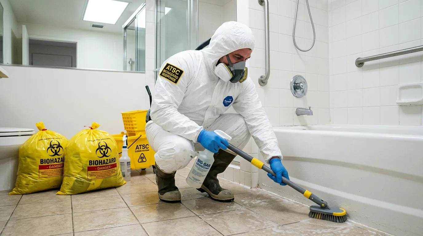 Decontamination equipment deployed for Blood Cleanup in Elizabethtown